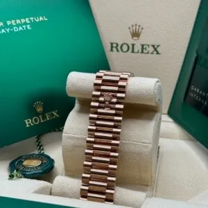 RLX Day-Date 40mm Sundust Diamonds Dial 228345rbr-0007