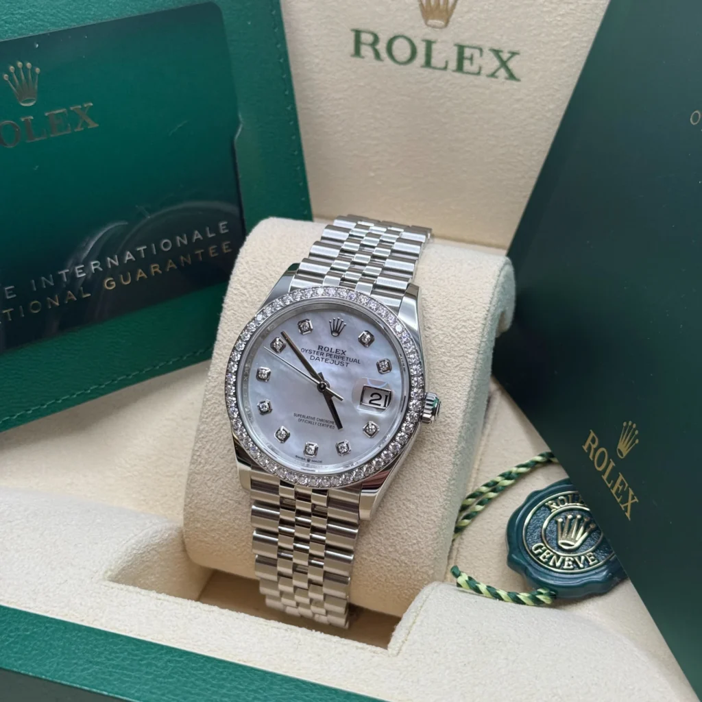 RLX Datejust 36mm 126284 Mother-of-Pearl Dial Oyster Bracelet
