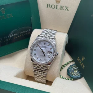 RLX Datejust 36mm 126284 Mother-of-Pearl Dial Oyster Bracelet