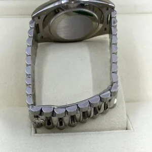 RLX Day-Date "President" 40mm White Gold White Roman Dial - 228239