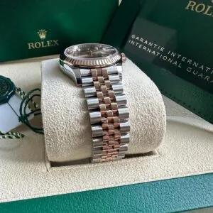RLX Datejust m278271-0023/0024 Rose 31mm Dial Oyster Bracelet Watch