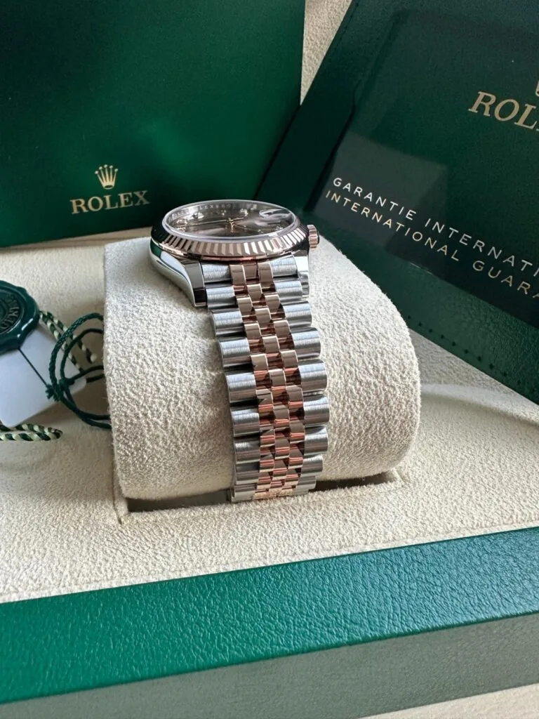 RLX Datejust m278271-0023/0024 Rose 31mm Dial Oyster Bracelet Watch