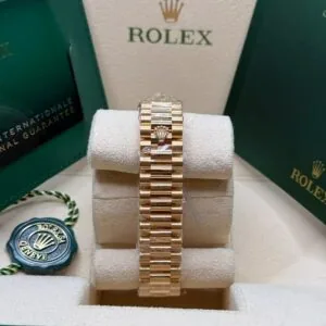 RLX Datejust m278278-0010 Mother-of-Pearl 31mm Dial President Bracelet Watch