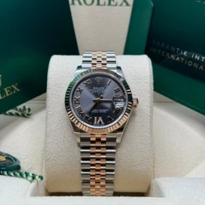 RLX Datejust m278271-0029/0030 Slate 31mm Dial Oyster Bracelet Watch