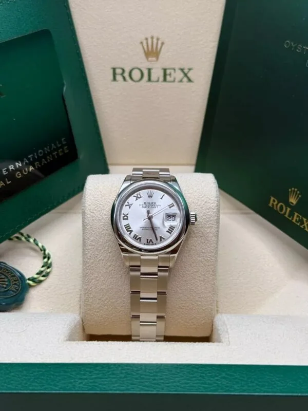 RLX Lady-Datejust 31mm m279160 Oyster Perpetual Silver Dial Oyster Bracelet