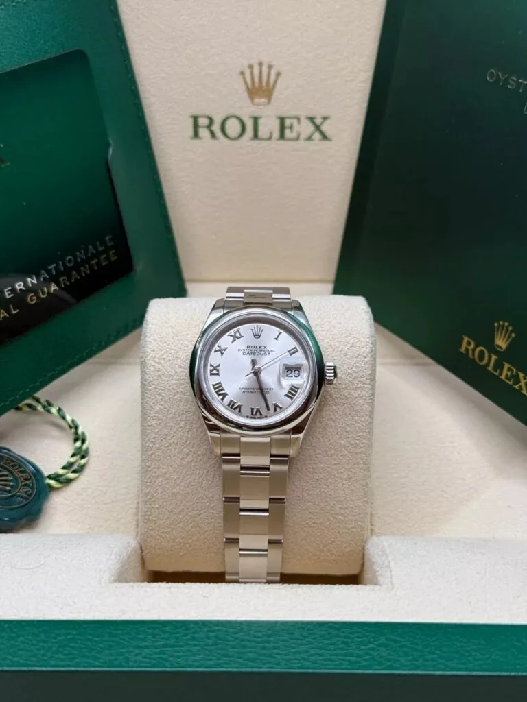 RLX Lady-Datejust 31mm m279160 Oyster Perpetual Silver Dial Oyster Bracelet