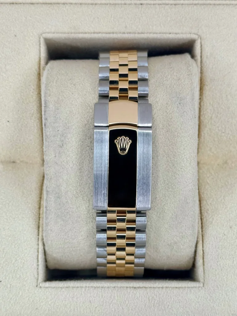RLX Datejust 41mm Swiss Replica Watch | Two Tone Jubilee Bracele Champagne Fluted Dial Ref 126333