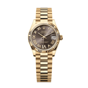 RLX Datejust m278278-0032 Dark Grey 31mm Dial President Bracelet Watch