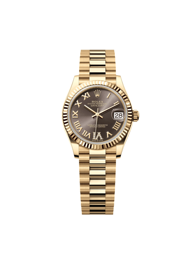 RLX Datejust m278278-0032 Dark Grey 31mm Dial President Bracelet Watch