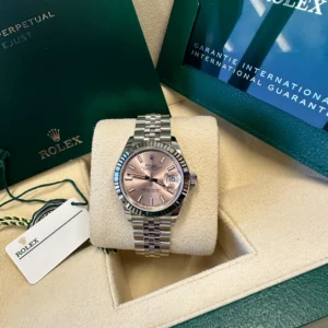 RLX Lady-Datejust 31mm 279174 Pink Dial Oyster Bracelet