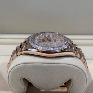 RLX Day-Date 40mm Diamonds Paved Dial 228345rbr-0002