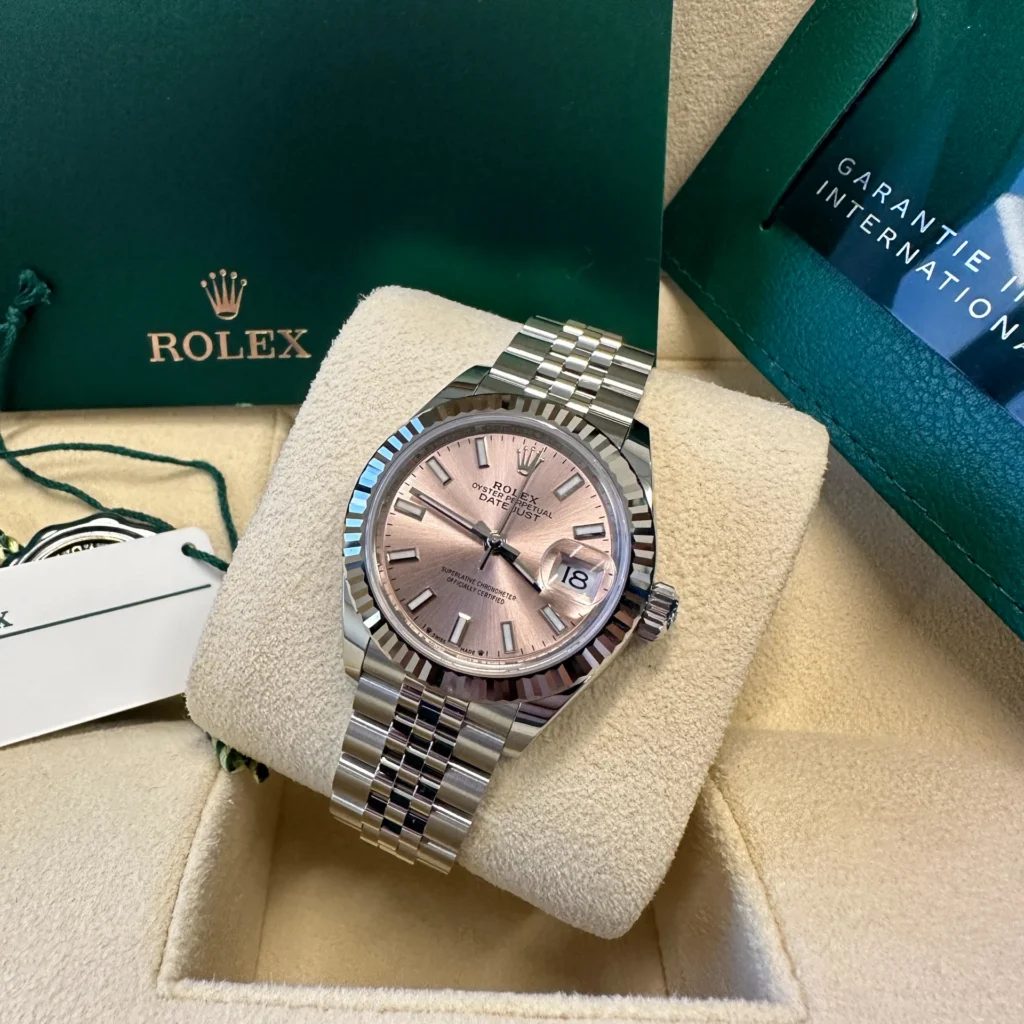 RLX Lady-Datejust 31mm 279174 Pink Dial Oyster Bracelet
