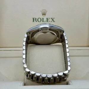 RLX Day-Date "President" 40mm White Gold Green Roman Dial - 228239