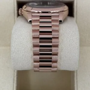 RLX Day-Date "President" 40mm Everose Gold Slate Roman Ombre "Smoke" Dial - 228235