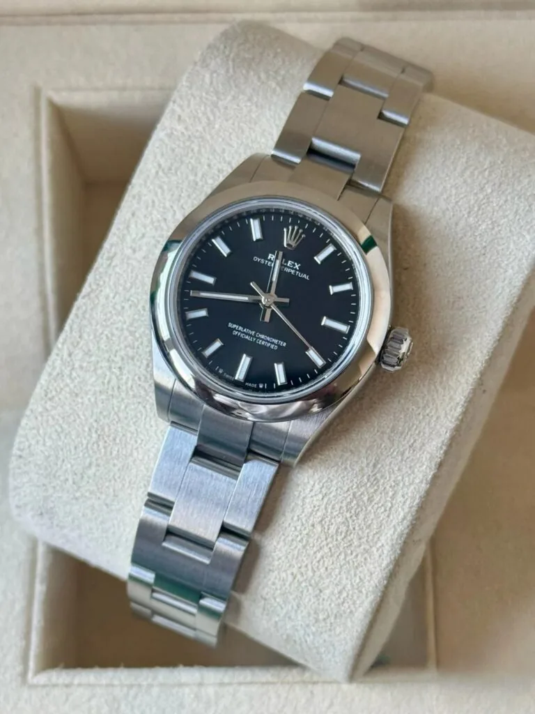 RLX Oyster Perpetual 31mm 276200-0010 Black Dial Oyster Bracelet Watch