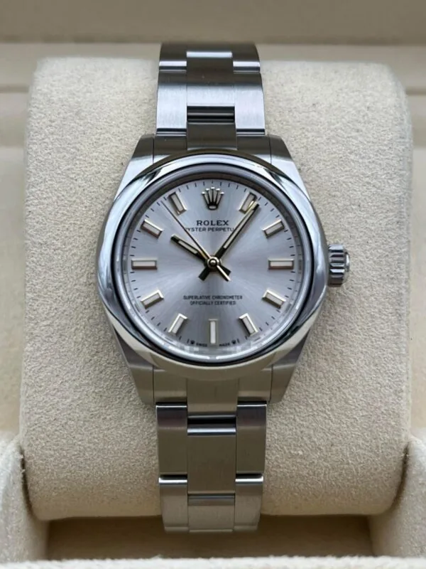 RLX Oyster Perpetual 31mm 276200-0001 Silver Dial Oyster Bracelet Watch