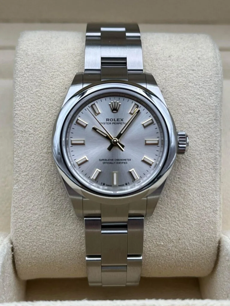 RLX Oyster Perpetual 31mm 276200-0001 Silver Dial Oyster Bracelet Watch