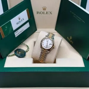 RLX Lady-Datejust 31mm 279173 Silver Roman Dial Oyster Bracelet