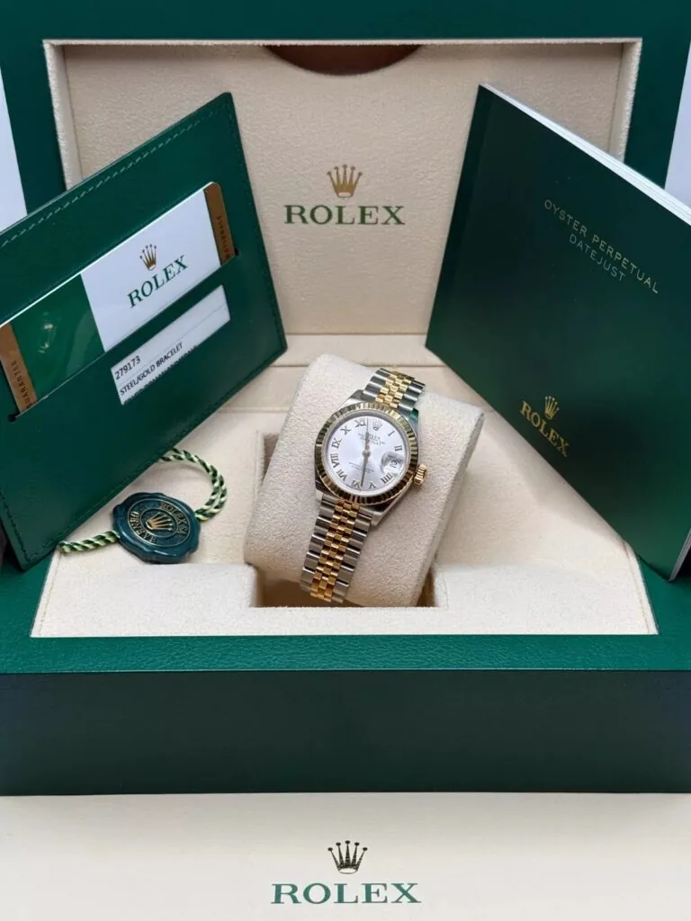 RLX Lady-Datejust 31mm 279173 Silver Roman Dial Oyster Bracelet