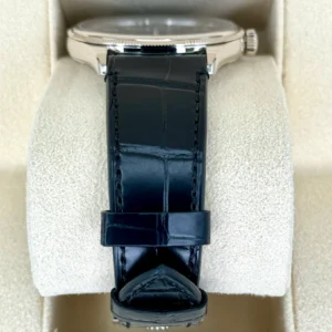 Rolex 1908 White Gold Black Dial Black Alligator Strap - 52509-0002