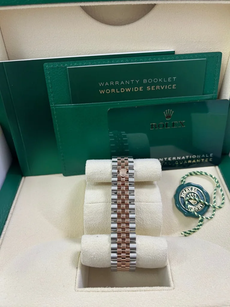 RLX Lady-Datejust 31mm 279171 Sundust Index Oyster Stainless Steel and Rose Gold