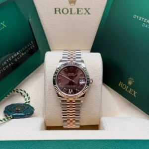 RLX Datejust m278271-0003/0004 Chocolate 31mm Dial Oyster Bracelet Watch