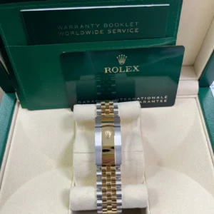 RLX Datejust 36mm 126283 Silver Dial Diamond Bezel Jubilee Bracelet Watch