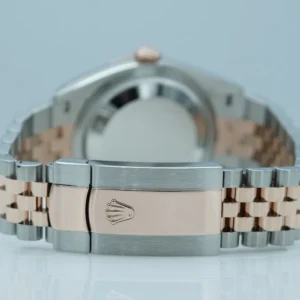RLX Datejust 36mm 126231 Slate/Gray Dial Oystersteel and 18K Rose gold Oyster Bracelet
