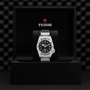 TUDOR Black Bay P01 42mm Black Dial Men's Automatic Strap Watch M70150-0001