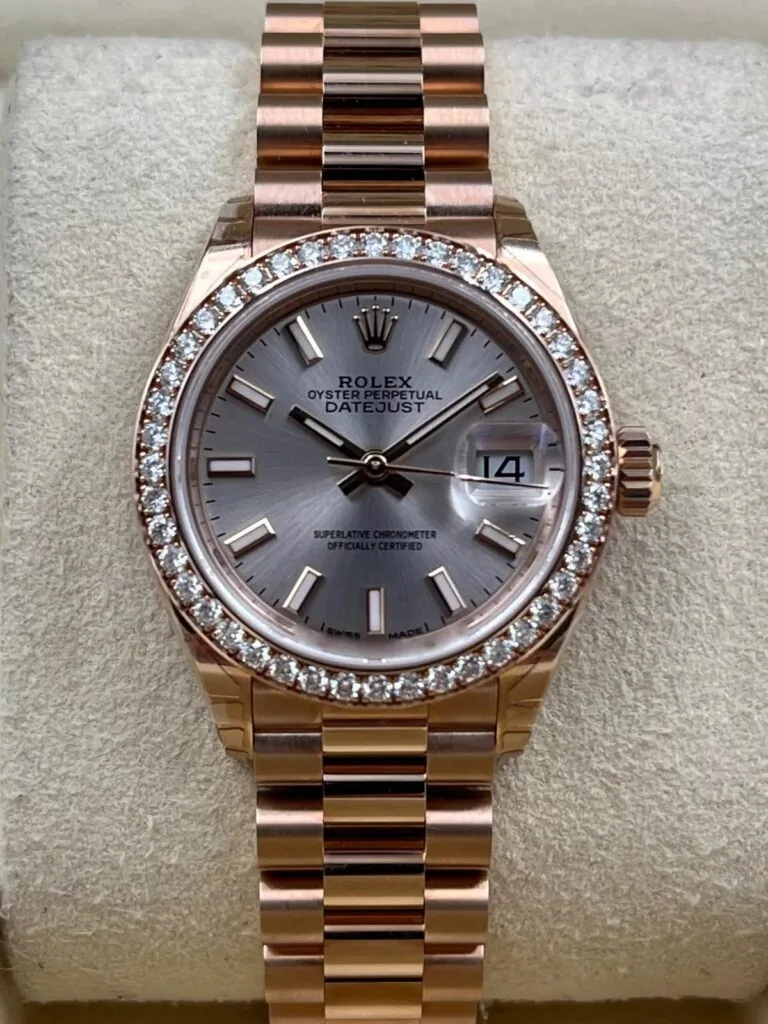RLX Lady-Datejust 31mm 279135RBR Rose Dial Jubilee Bracelet