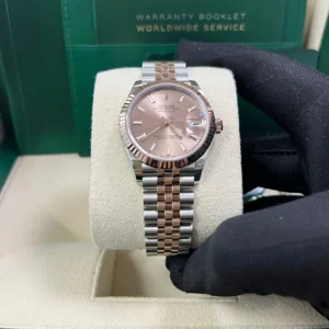 RLX Lady-Datejust 31mm 279171 Sundust Index Oyster Stainless Steel and Rose Gold