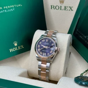 RLX Datejust m278271-0019/0020 Aubergine 31mm Dial Oyster Bracelet Watch