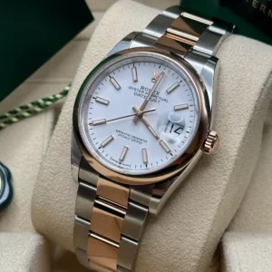 RLX Datejust 36mm 126201 White Dial Jubilee Bracelet Watch