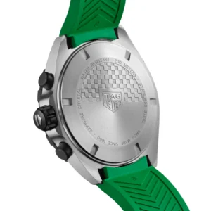 TAG Heuer Formula 1 Quartz Chronograph 200M 43mm Mens Watch Green Rubber CAZ101AP.FT8056