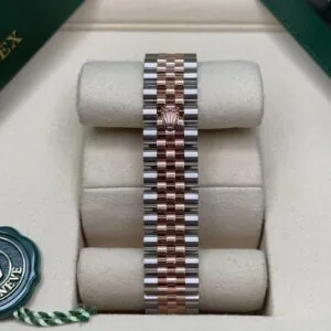 RLX Lady-Datejust 31mm 279171 White Mother Of Pearl Diamond Oyster Stainless Steel and Rose Gold