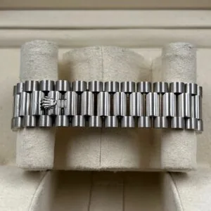 RLX Day-Date 40mm 228349RBR-0039 White Dial President Bracelet