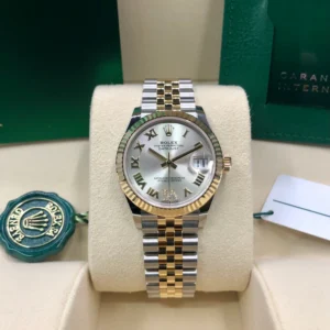 RLX Datejust m278273-0003/0004 31mm Silver Dial Stainless Steel and Yellow Gold Oyster Watch
