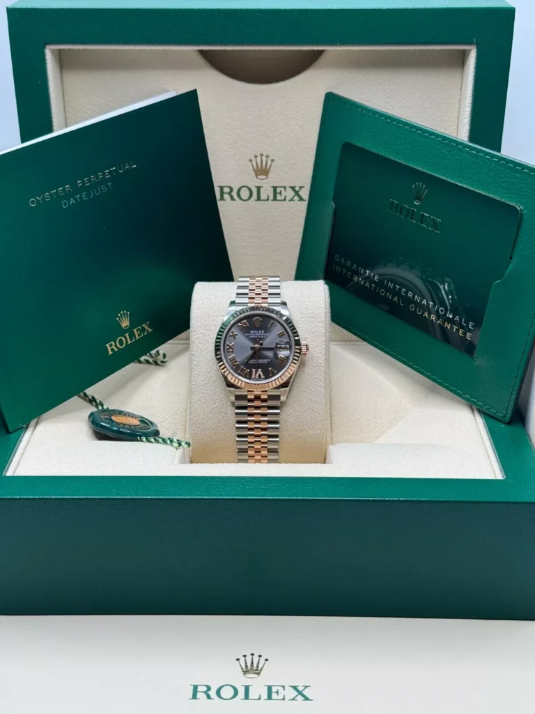 RLX Datejust m278271-0029/0030 Slate 31mm Dial Oyster Bracelet Watch