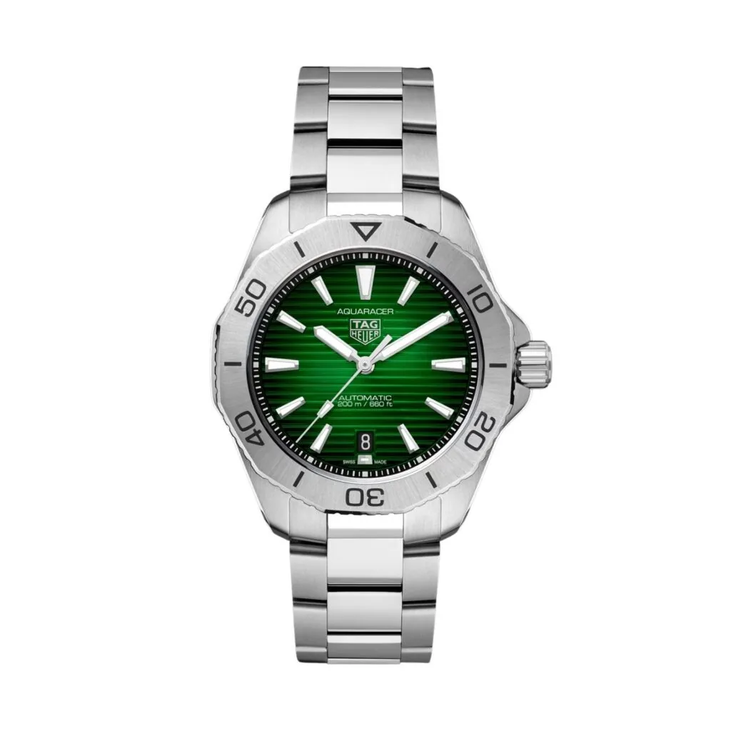 TAG Heuer Aquaracer Professional 200 40mm Mens Watch Green WBP2115.BA0627