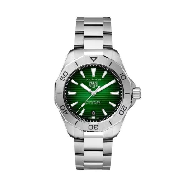TAG Heuer Aquaracer Professional 200 40mm Mens Watch Green WBP2115.BA0627