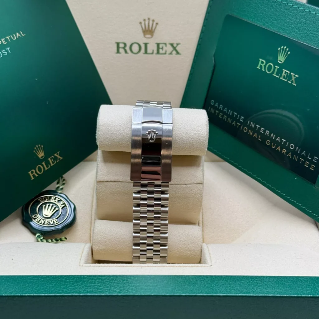 RLX Datejust 41mm 126334 Silver Index Jubilee Stainless Steel Mens Watch