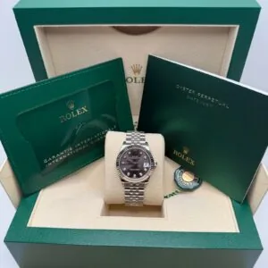 RLX Datejust m278274-0007/0008 Dark Grey 31mm Dial Oyster Watch