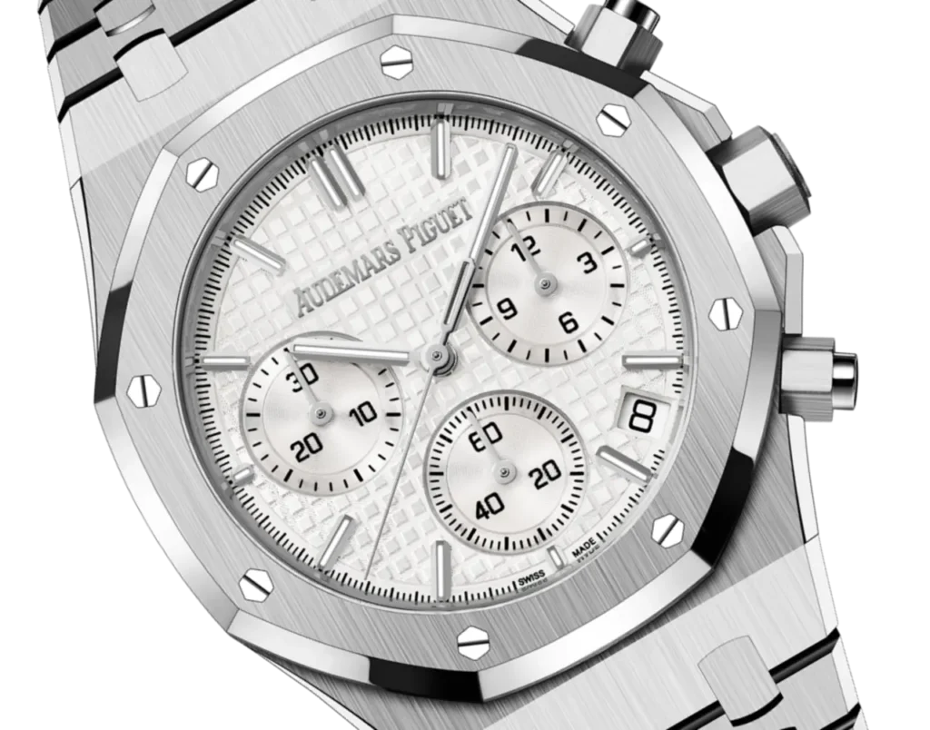 A&P ROYAL OAK Silver-Toned Dial CHRONOGRAPH 41mm