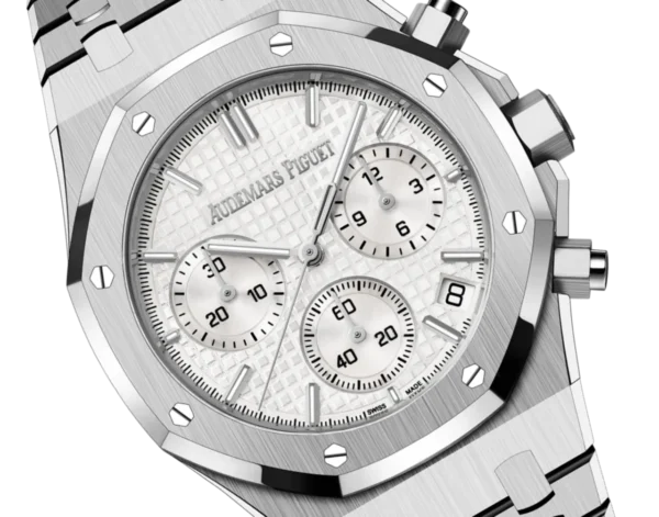 A&P ROYAL OAK Silver-Toned Dial CHRONOGRAPH 41mm