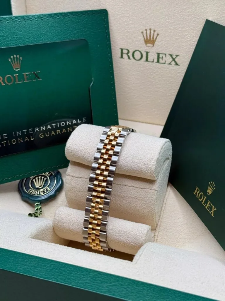 RLX Lady-Datejust 31mm 279173 Champagne Diamond Dial Oyster Bracelet