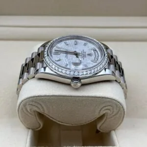 RLX Day-Date 40mm 228349RBR-0040 Meteorite Dial President Bracelet