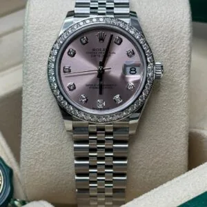 RLX Lady-Datejust 31mm 279384RBR Pink Dial Oyster Bracelet