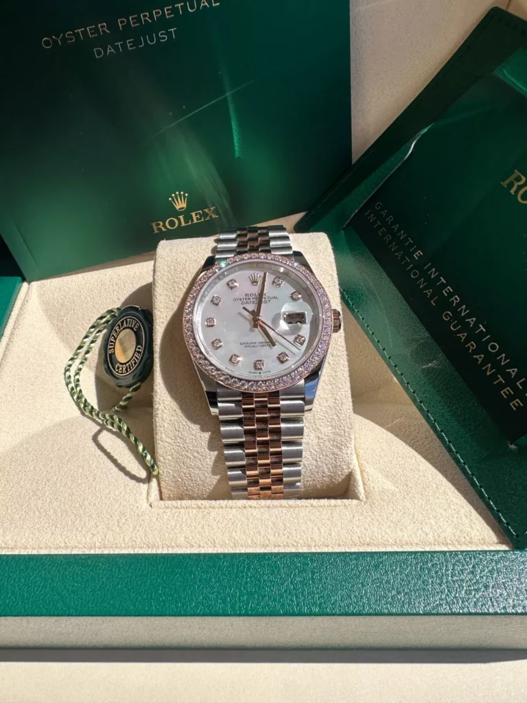 RLX Datejust 36mm 126281 Mother-of-Pearl Dial Jubilee Bracelet