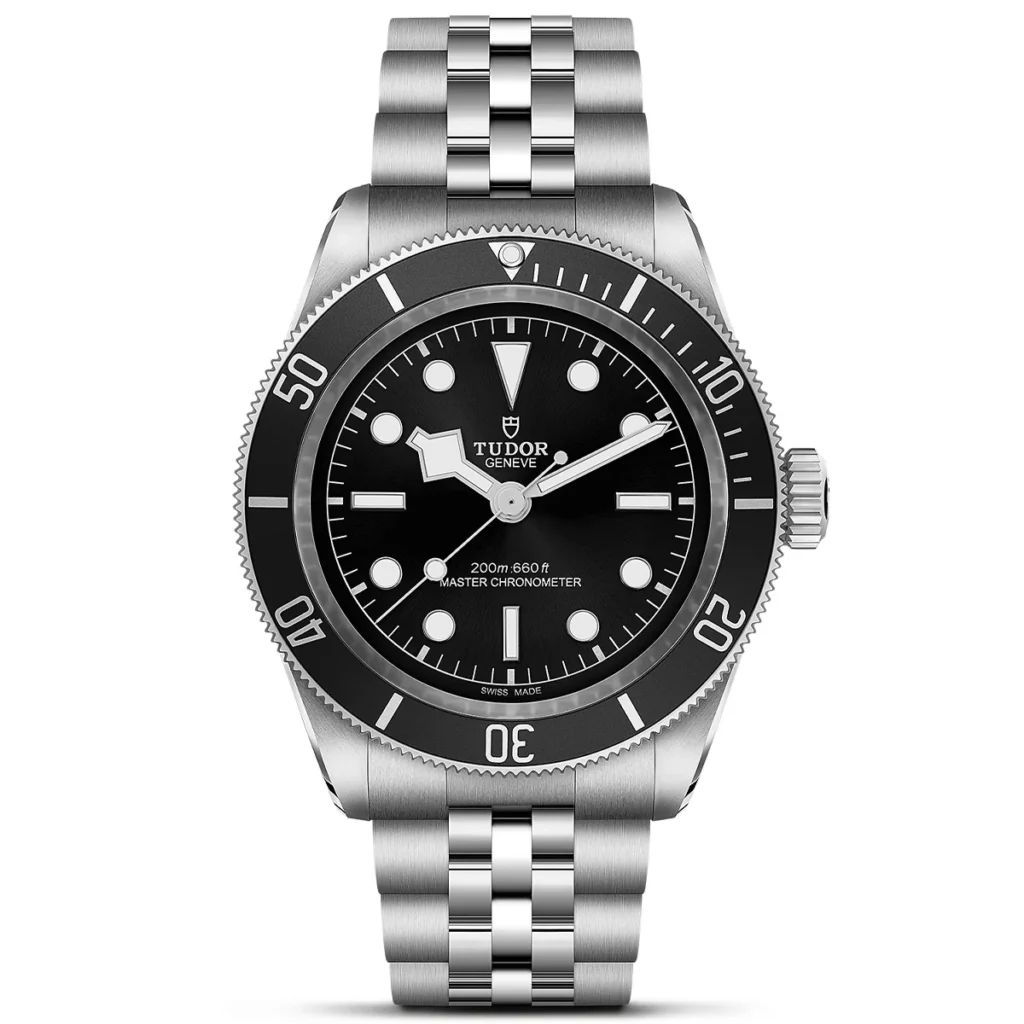 TUDOR Black Bay 41mm Black Dial & Bezel Men's Five-Link Bracelet Watch M7941A1A0NU-0003