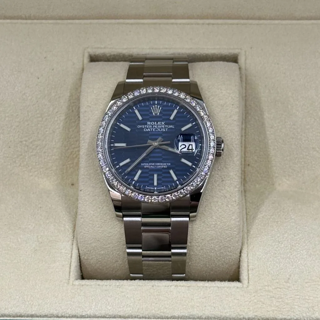 RLX Datejust 36mm 126284 Blue Dial Jubilee Bracelet